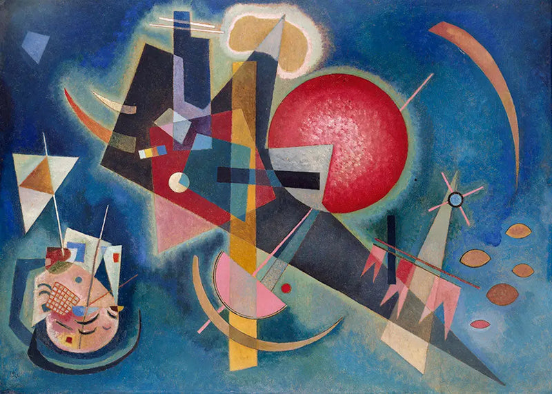 Em azul - Vassily Kandinsky
