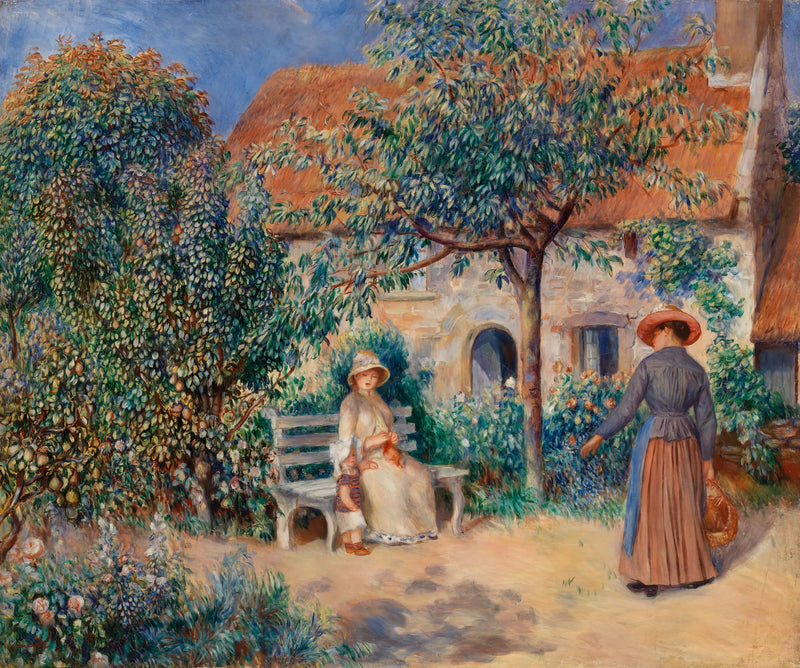 Na Bretanha - Pierre-Auguste Renoir