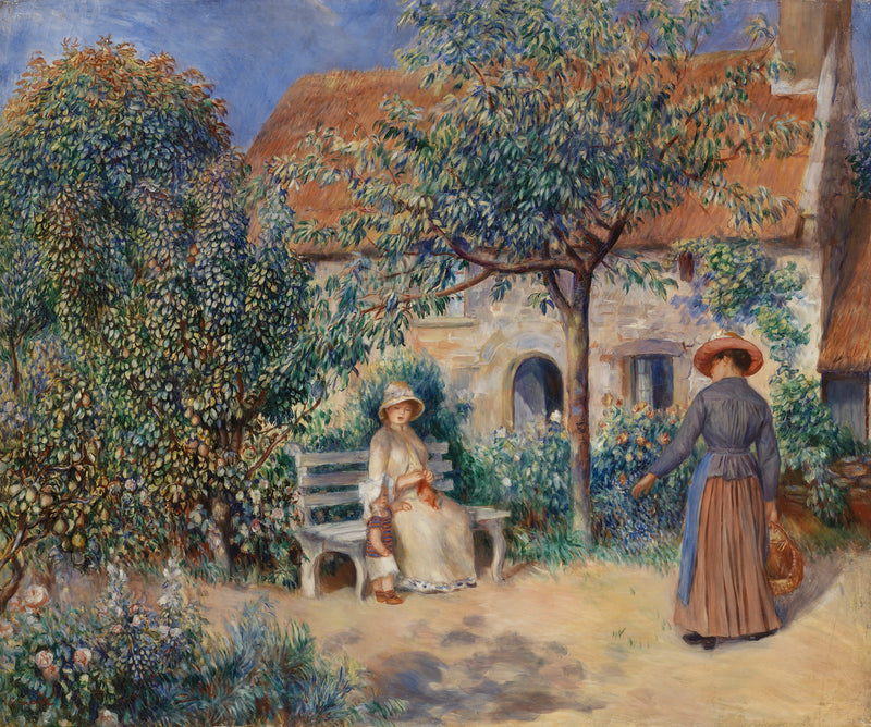 Na Bretanha - Pierre-Auguste Renoir