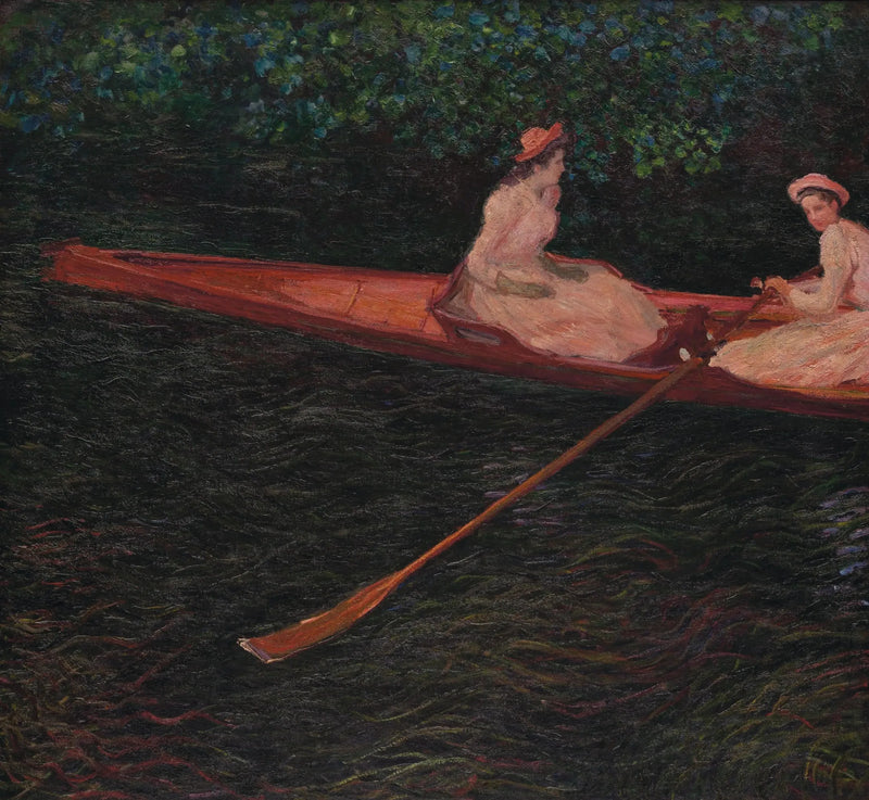 De canoa no Epte - Claude Monet