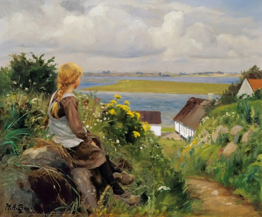 Pensando - H. A. Brendekilde