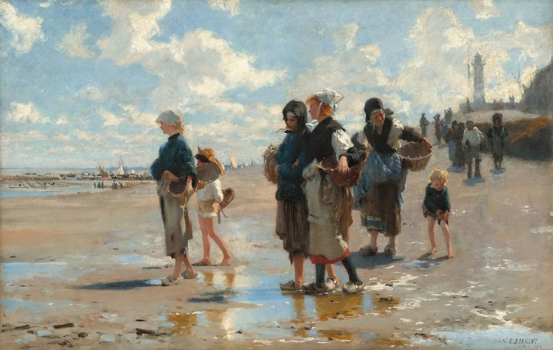 A caminho da pesca - John Singer Sargent