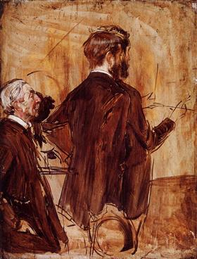 Em estúdio - Giovanni Boldini