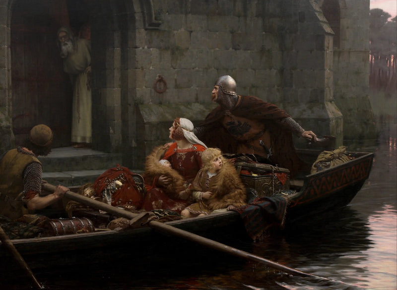 Em tempos de perigo - Edmund Blair Leighton
