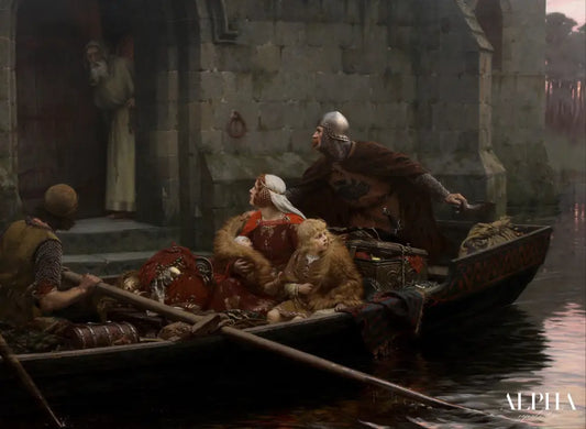 En temps de péril - Edmund Leighton - Reproductions de tableaux et peintures haut de gamme