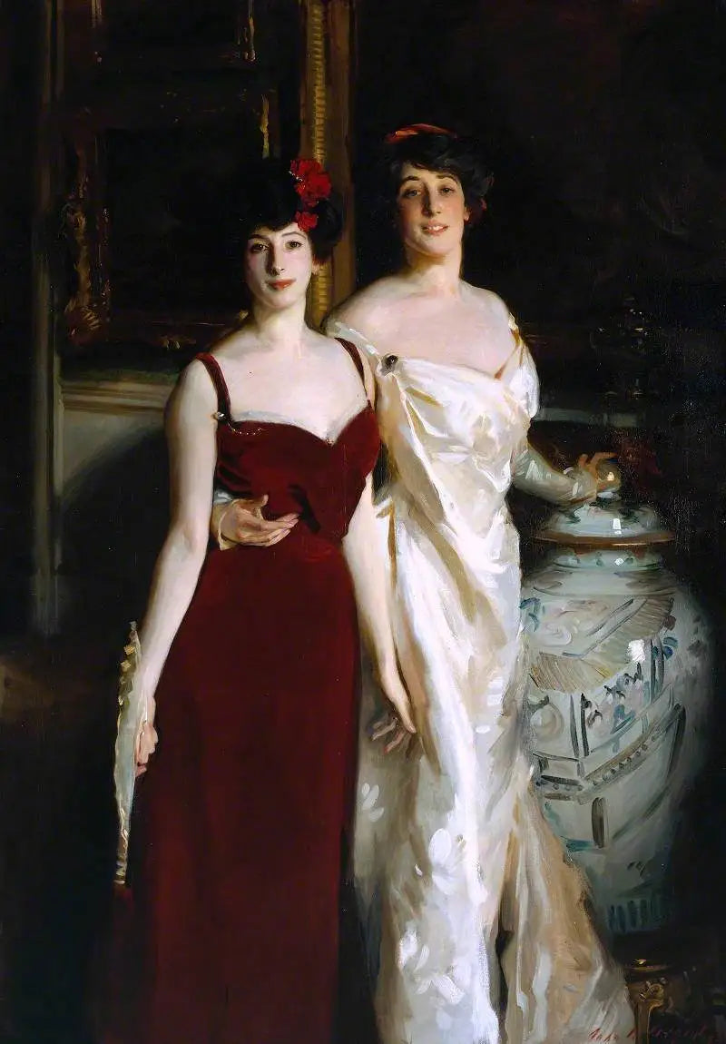 Ena e Betty, filhas de Asher e da Sra. Wertheimer - John Singer Sargent