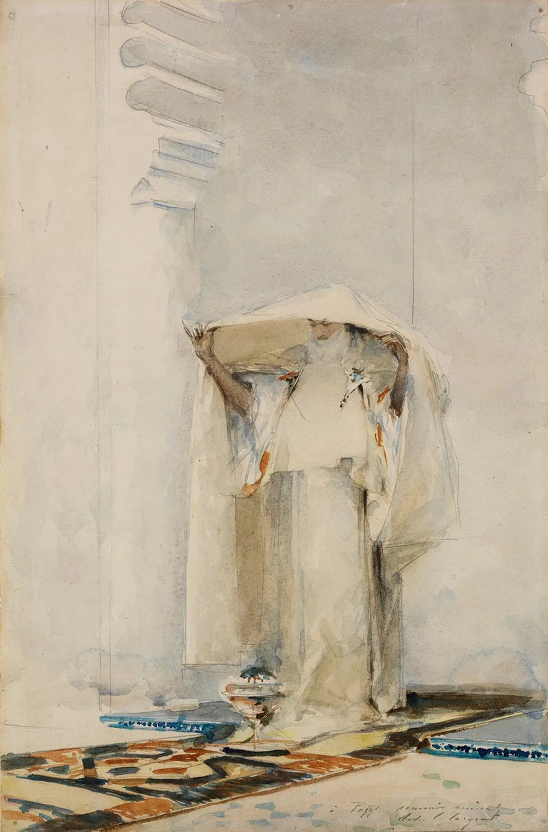 Incensar o véu - John Singer Sargent