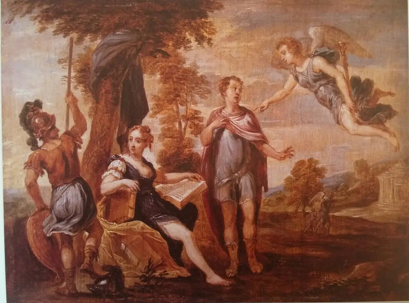 Eneias chamado de Dido - David Teniers o Jovem