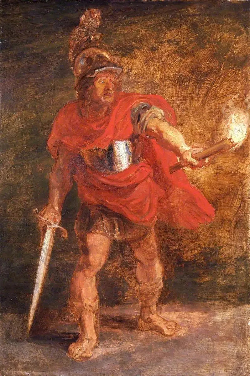 Eneias no Inferno - Peter Paul Rubens