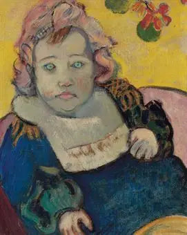 Criança com babador - Paul Gauguin