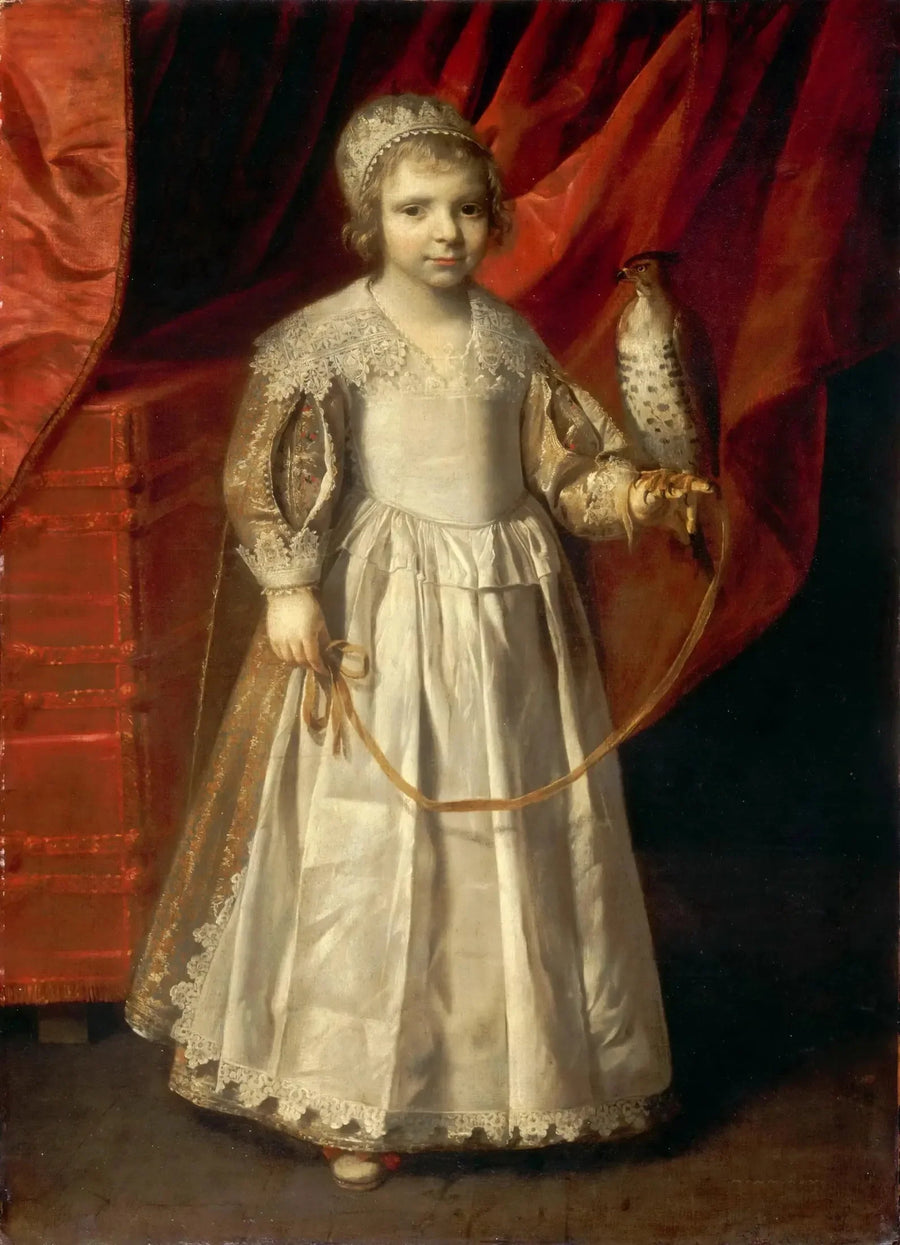 Criança com Falcão - Philippe de Champaigne