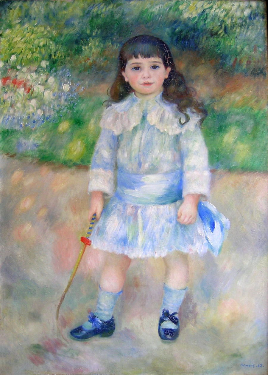 Menino com um chicote - Pierre-Auguste Renoir