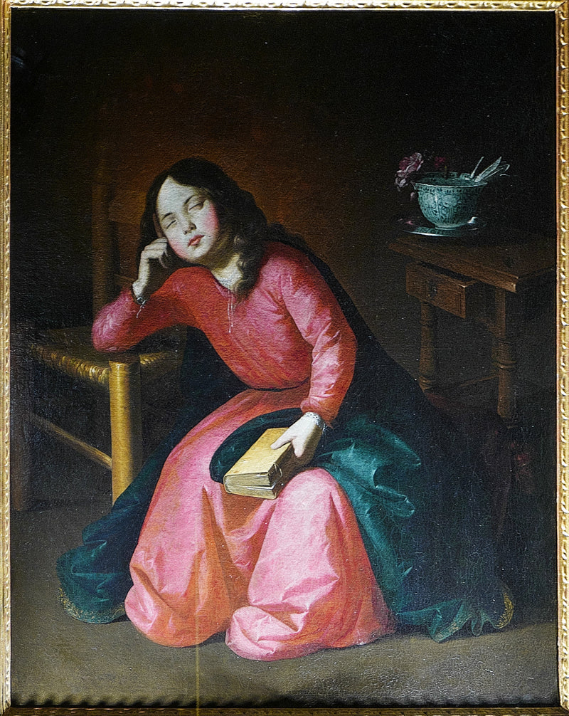 Menina Virgem Dormindo - Francisco de Zurbarán