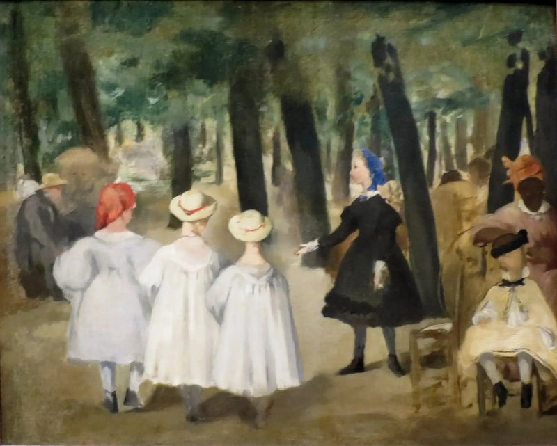 Crianças nas Tuileries - Édouard Manet