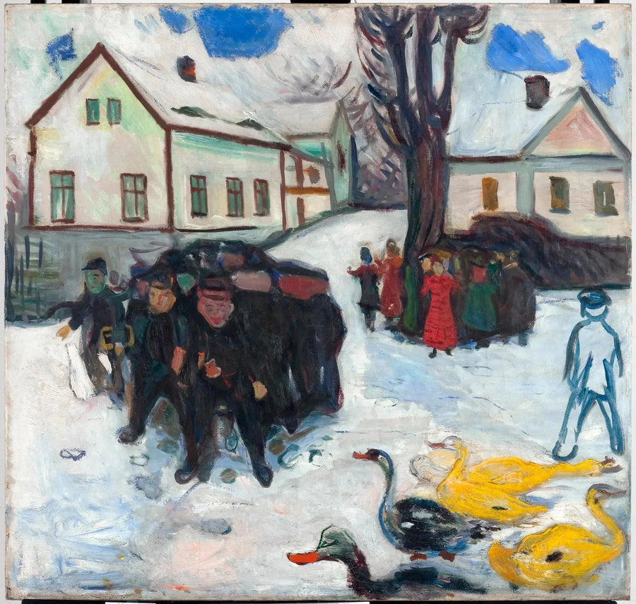 Crianças e Patos - Edvard Munch
