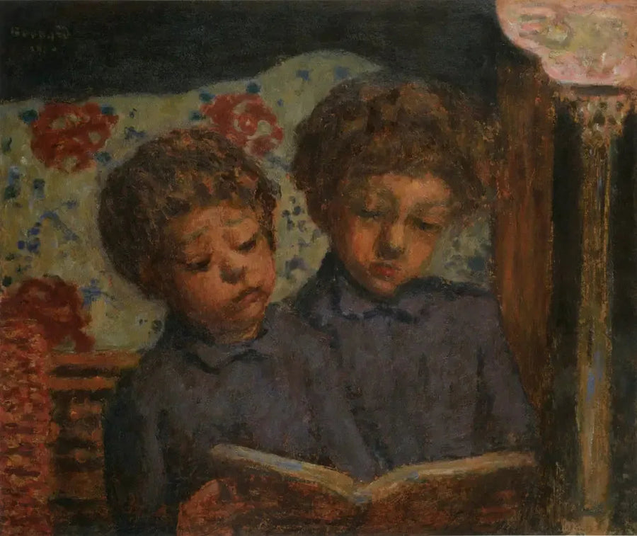 Crianças solfejando, Charles e Jean Terrasse - Pierre Bonnard