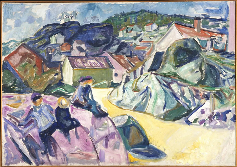 Crianças na Rocha - Edvard Munch