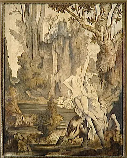Remoção de Dejanira - Gustave Moreau