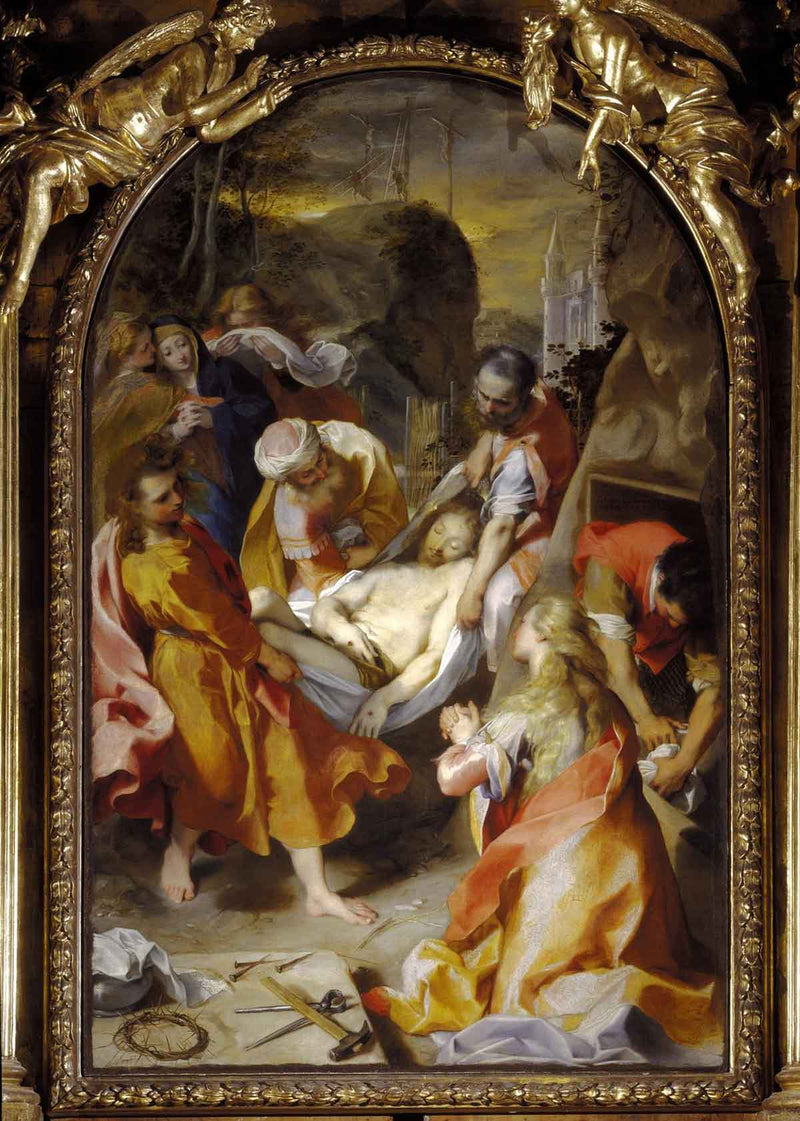 Enterro de Cristo - Federico Barroci