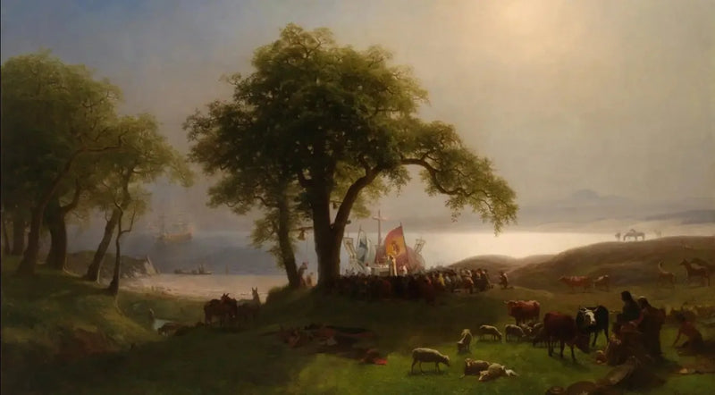 Entrada em Monterey - Albert Bierstadt