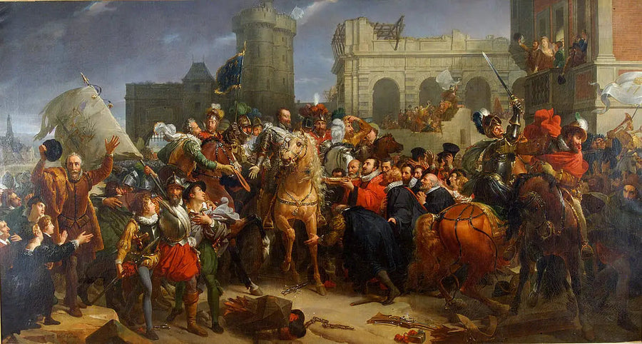 Entrada de Henrique IV em Paris, 22 de março de 1594 (1817) - François Gérard