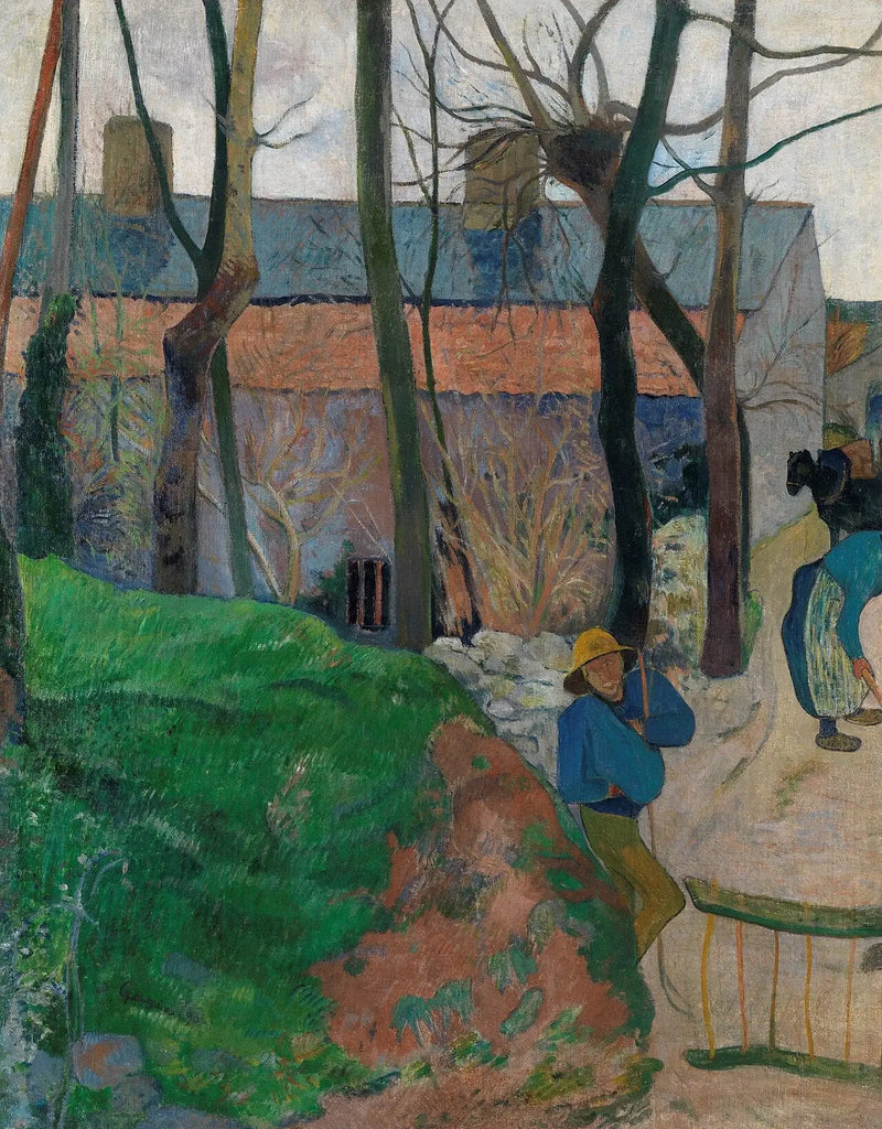 Entrada de Fazenda - Paul Gauguin
