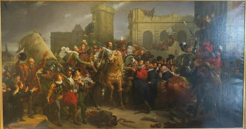 Entrada de Henrique IV em Paris em 22 de março de 1594 (1830) - François Gérard