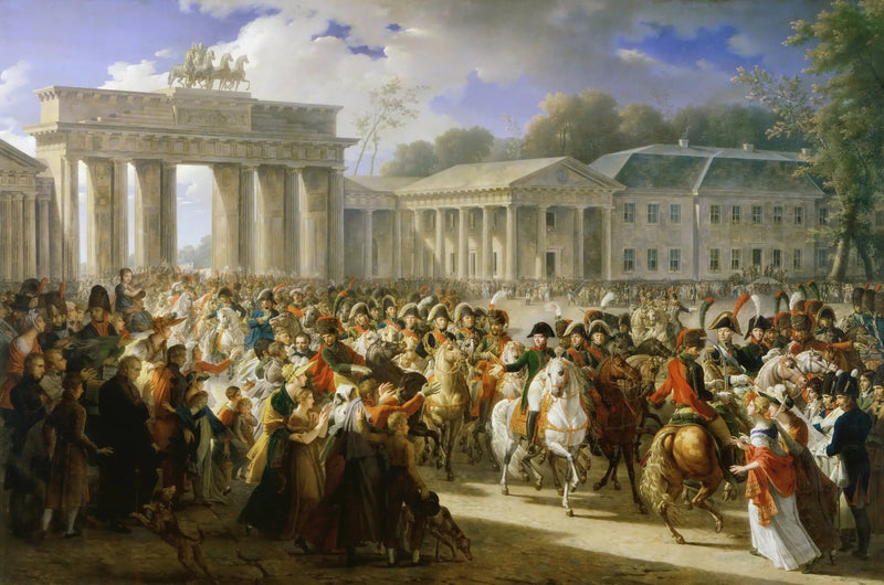 Entrada de Napoleão I em Berlim, 27 de outubro de 1806 - Charles Meynier