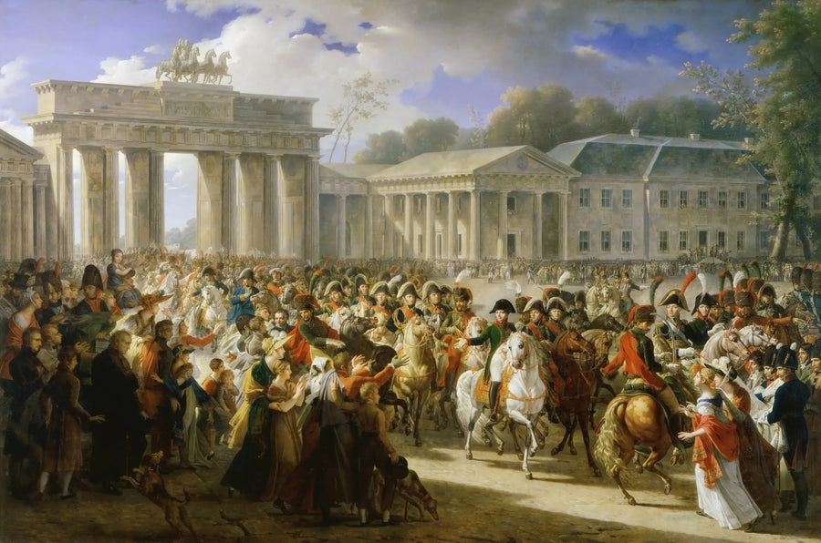 Entrada de Napoleão I em Berlim, 27 de outubro de 1806 - Charles Meynier