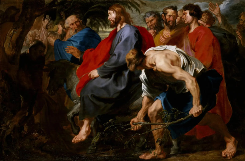 Entrada de Cristo em Jerusalém - Antoine van Dyck
