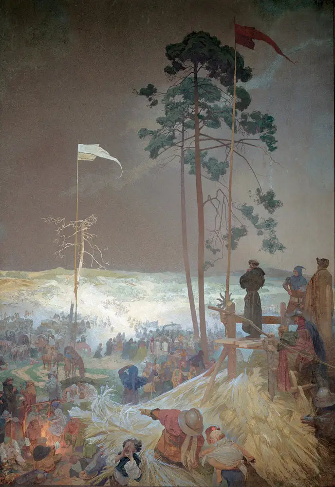Manutenção em Křížky - Alphonse Mucha