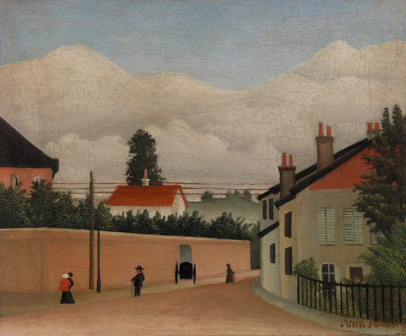 Próximo a Paris - Henri Rousseau