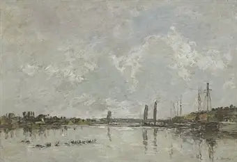 Arredores do Faou - Eugène Boudin