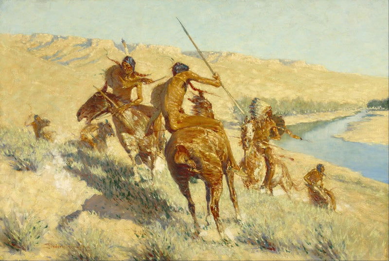 Episódio do Buffalo Gun - Frederic Remington