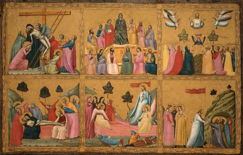 Episódios da Paixão de Cristo - Giovanni Baronzio