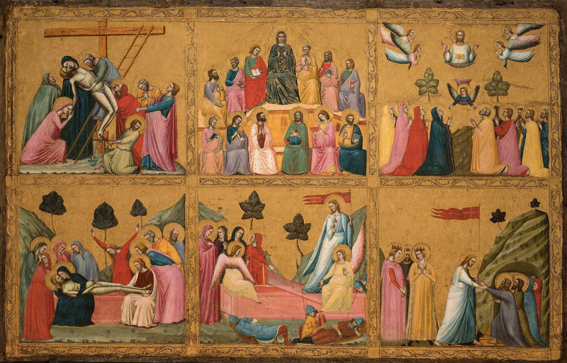 Episódios da Paixão de Cristo - Giovanni Baronzio