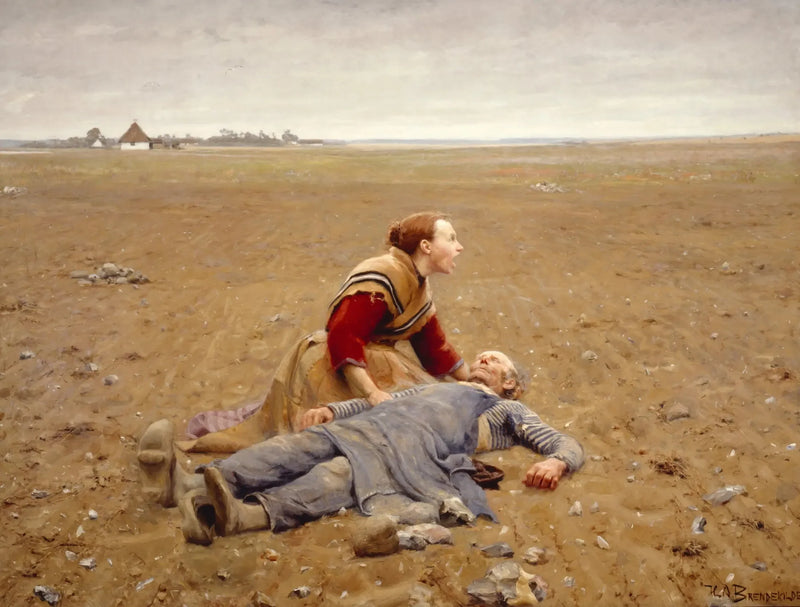 Esgotado - H. A. Brendekilde