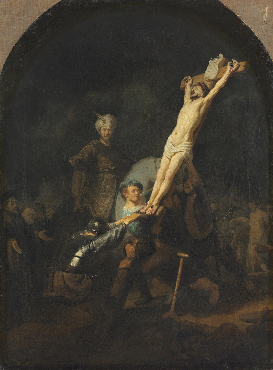 A Elevação da Cruz - Rembrandt
