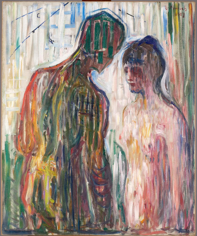 Éros e Psique - Edvard Munch