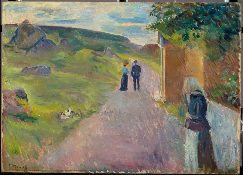 Erotismo numa noite de verão - Edvard Munch