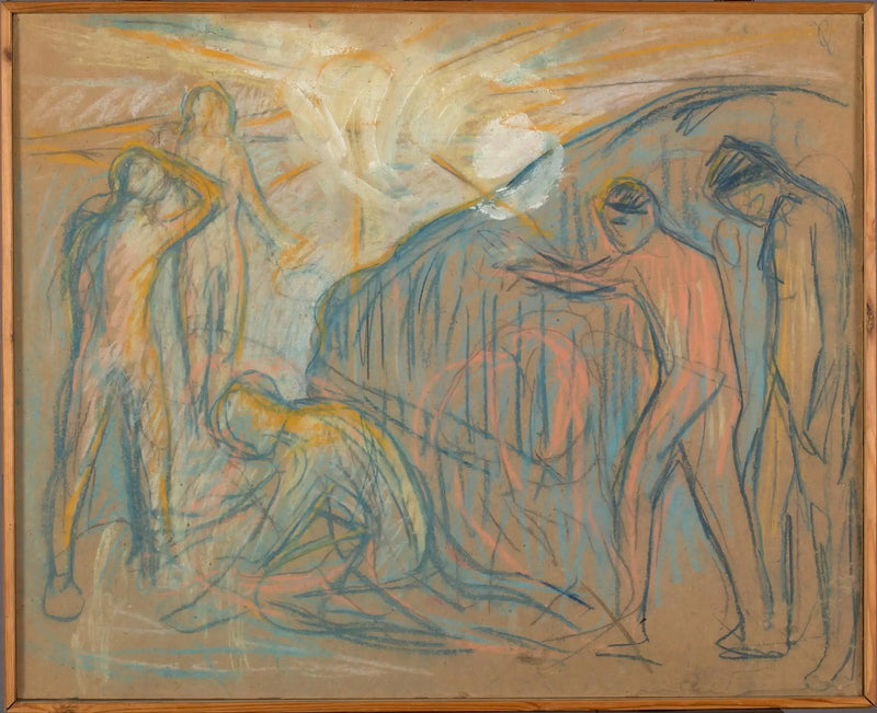 Errante em direção à luz - Edvard Munch