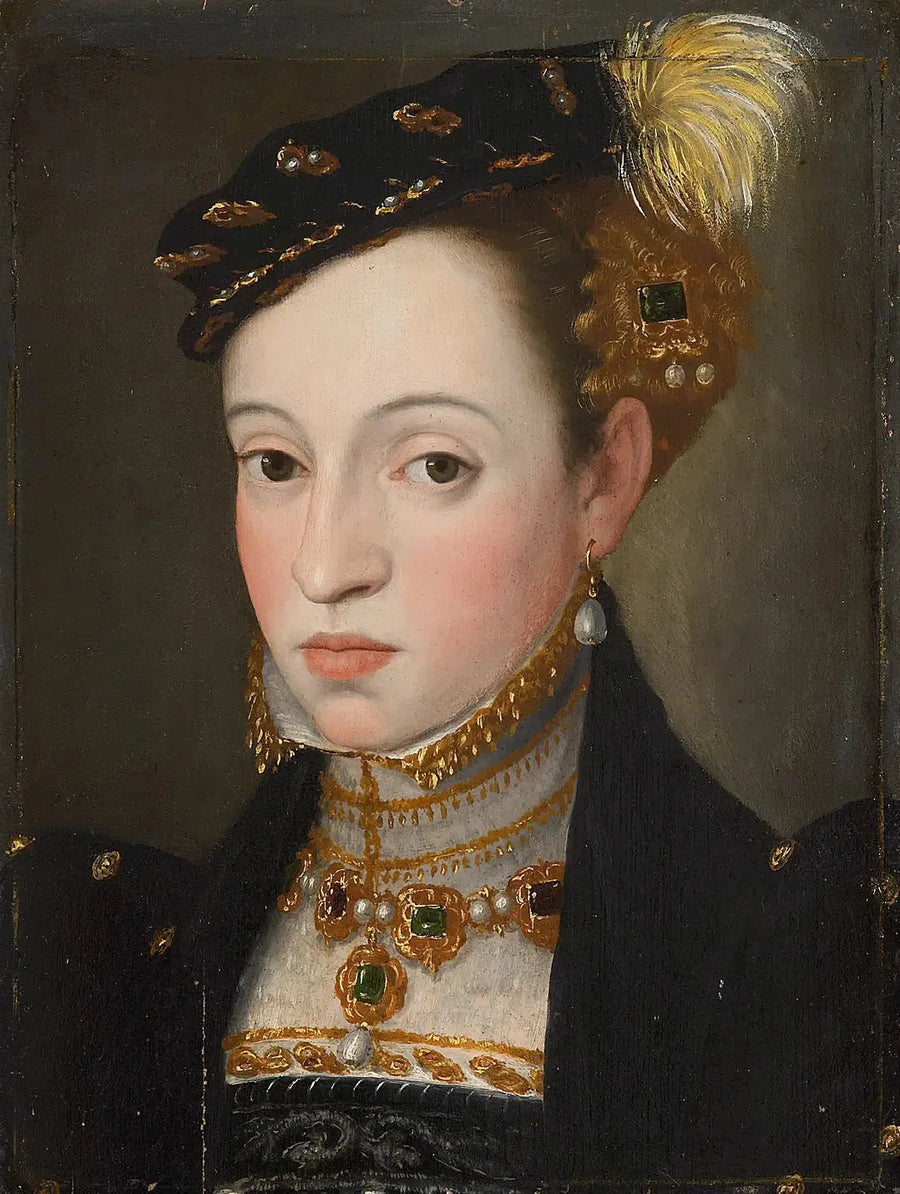 Arquiduquesa Magdalena (1532-1590) - Giuseppe Arcimboldo