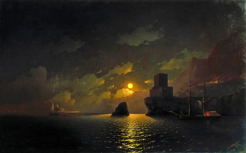 Esquadrão russo na enseada de Sebastopol - Ivan Aivazovsky