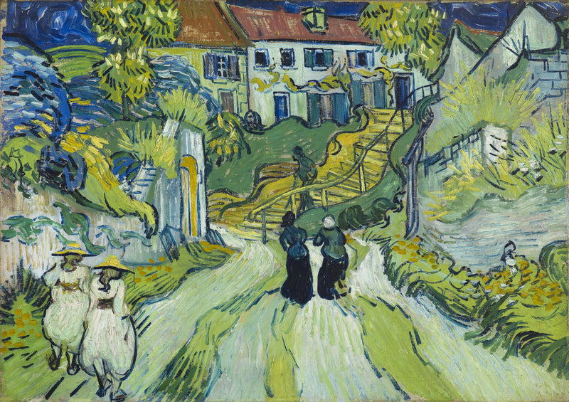 A Escada de Auvers - Vincent van Gogh