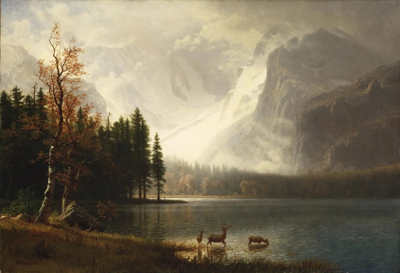 Estes Park, Colorado, Lago Whyte - Albert Bierstadt