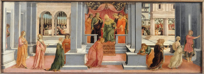Esther escolhida por Assuérus - Filippino Lippi