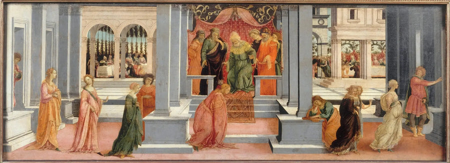 Esther escolhida por Assuérus - Filippino Lippi