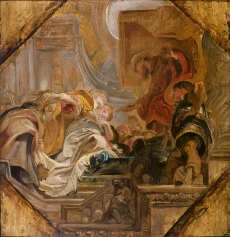 Esther diante de Assuérus - Peter Paul Rubens