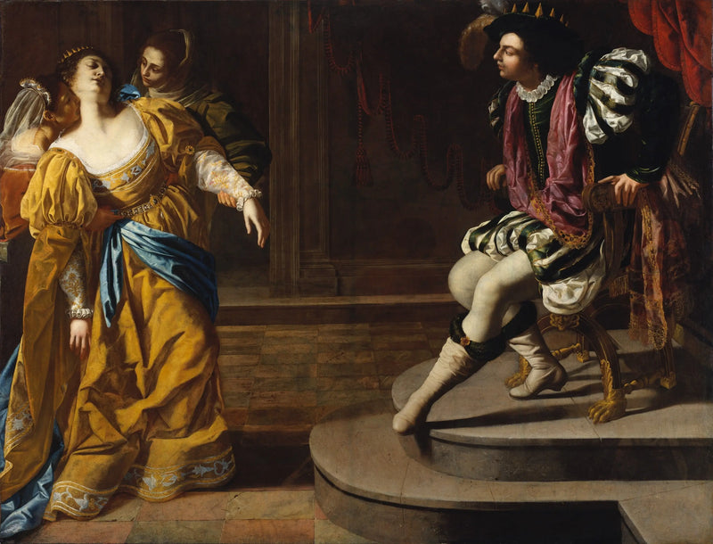 Esther e Assuérus - Artemisia Gentileschi