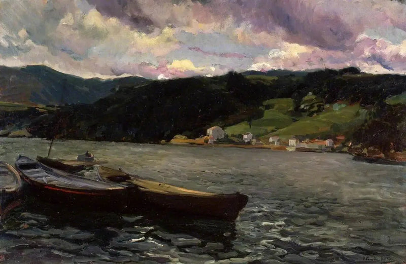 Estuário do Nalón, Astúrias - Joaquín Sorolla
